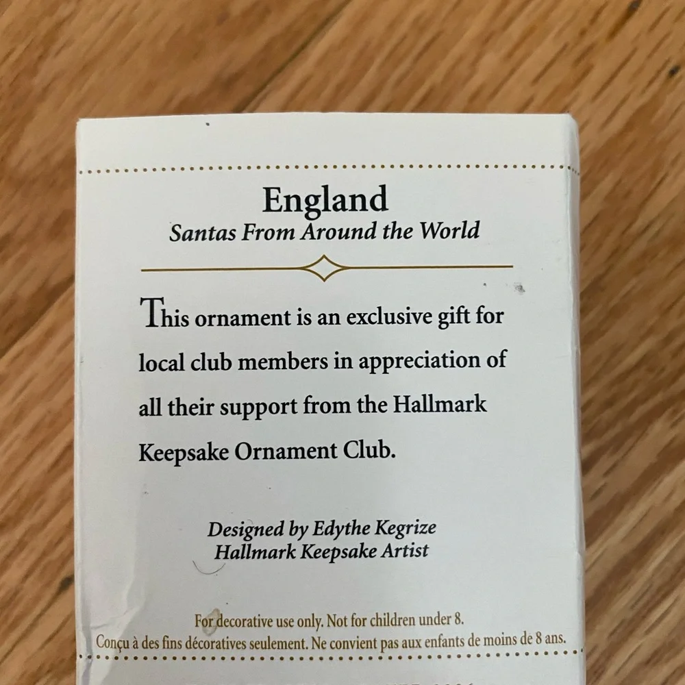 Santa from around the world England